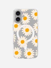 Sunlit Daisy Clear Magsafe Clear Phone Case