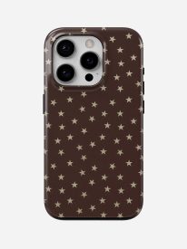 Mocha Stars Glossy Armoured Case