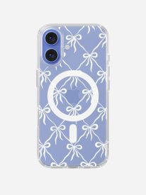 Velvet Bow Clear Magsafe Clear Phone Case