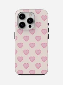Heart Grid Glossy Armoured Case