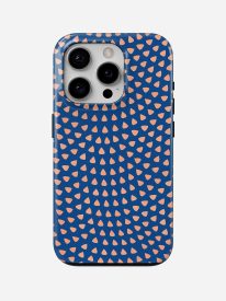 Tangerine Sprinkle Glossy Armoured Case