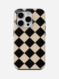 Noir Grid Glossy Armoured Case