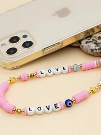 Cute Love - Evil Eye Beaded Phone Charm