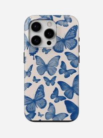 Indigo Flutter Glossy Armoured Case
