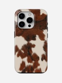 Rustic Moo Glossy Armoured Case