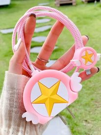 Anime Kawaii Star Charger Case & Cable Protector (18W/20W)