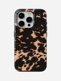Amber Tortoiseshell Glossy Armoured Case