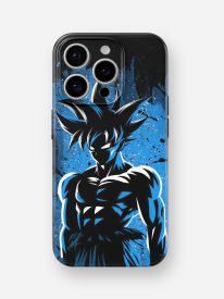 Blue Goku Art Glossy Hard Case
