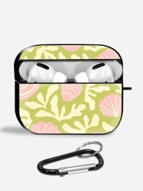 Coastal Pastels Aipods Glass Case