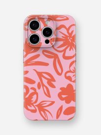 Coral Sketch Glossy Hard Case