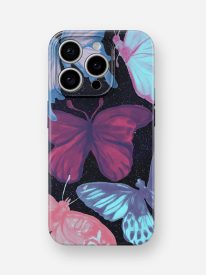Cosmic Butterflies Glossy Hard Case