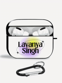 Custom Y2K Name Airpods Glass Case