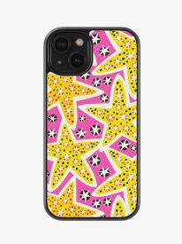 Dazzling Stars Premium Leather Phone Case