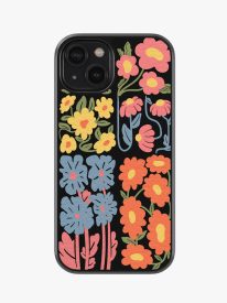 Fourfold Flora Premium Leather Phone Case