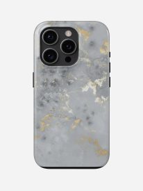 Frosted Gold Vein Glossy Armoured Case