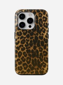 Golden Leopard Glossy Armoured Case