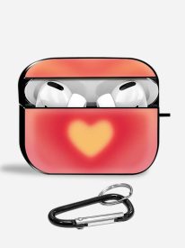 Heart Glow Aipods Glass Case