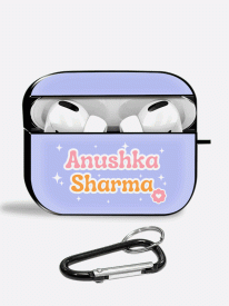 JazzJoy Custom Name Airpods Glass Case