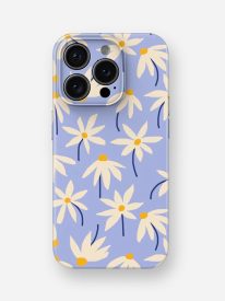 Lilac Daisy Glossy Hard Case