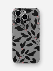 Midnight Bloom Glossy Hard Case