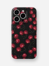 Midnight Cherry Pop Glossy Hard Case