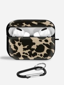 Midnight Moo Aipods Glass Case