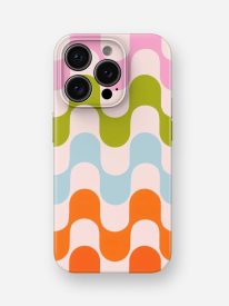 Retro Flow Glossy Hard Case