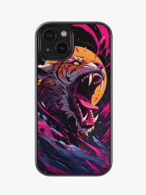 Roaring Majesty Premium Leather Phone Case