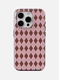 Rosewood Harlequin Glossy Armoured Case