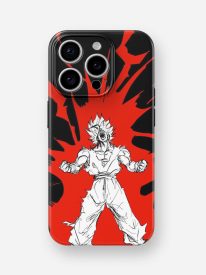 Saiyan Rage Burst Glossy Hard Case