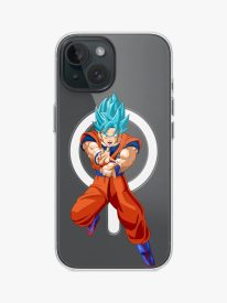 Saiyan Shield Magsafe Clear Phone Case