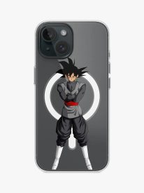 Saiyan Warrior Crest Magsafe Clear Phone Case