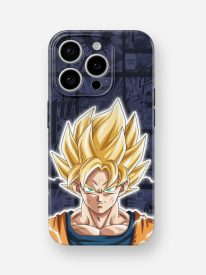 Super Saiyan Comic Glow Glossy Hard Case