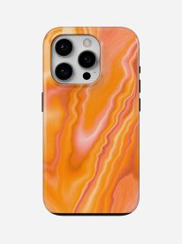 Tangerine Agate Glossy Armoured Case