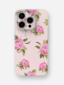 Vintage Peony Glossy Hard Case