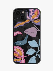 Wildflower Waves Premium Leather Phone Case