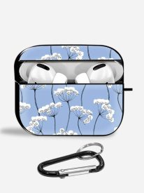 Winter Bloom Aipods Glass Case