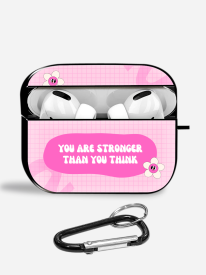 You Are Stronger Airpods Glass Case