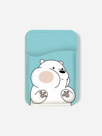 Cute White Bear Phone Wallet