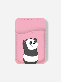 Pink Panda Phone Wallet